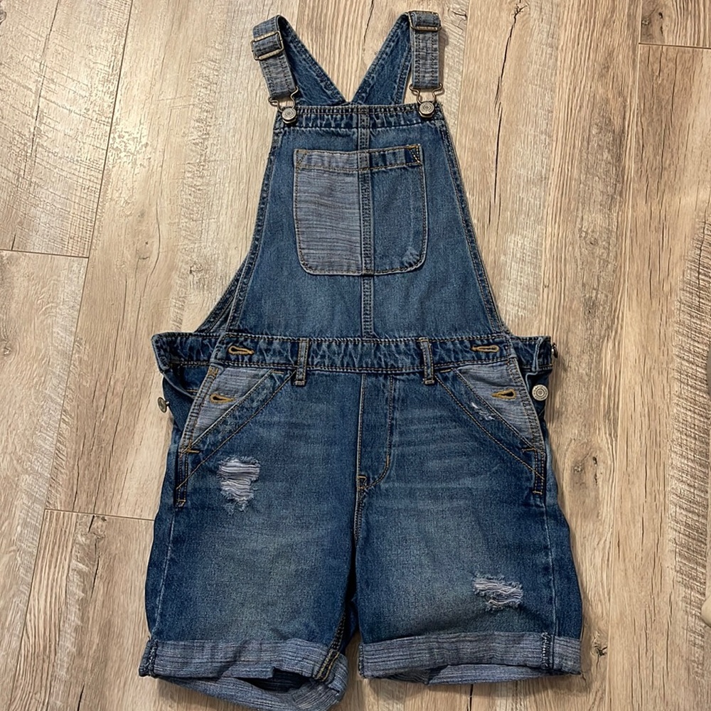 Gap denim jumpsuit for big girls